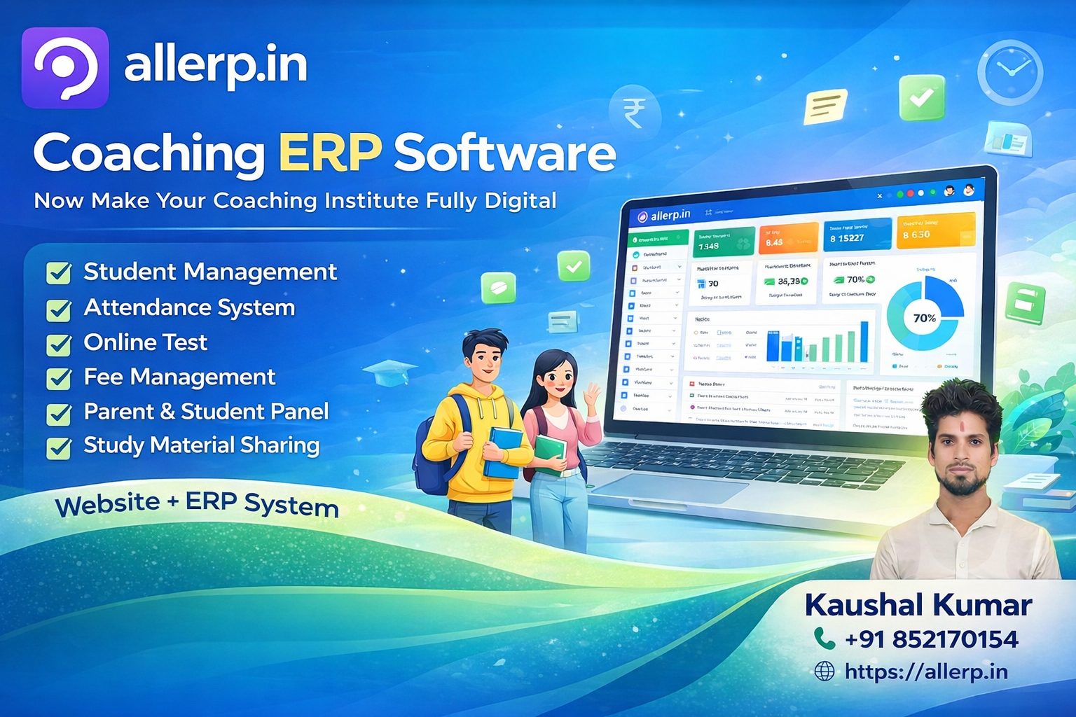 Coaching ERP Software | AllERP – Smart Digital Solution for Coaching Institutes